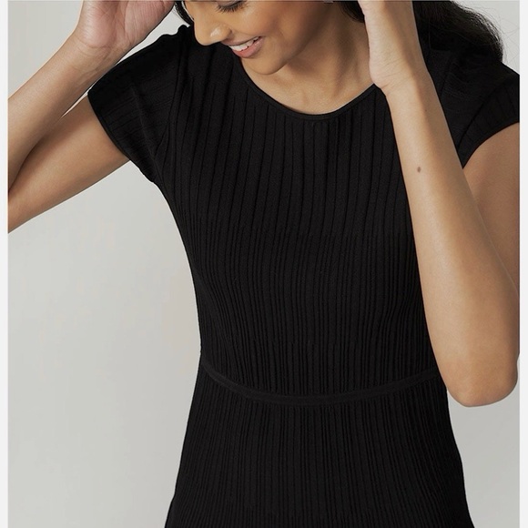Club Monaco Rib Sweater Dress - Picture 3 of 7